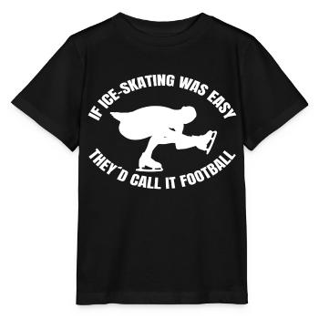 Patinage artistique Patinage artistique - T-shirt bio MINI CREATOR Stanley/Stella Enfant - noir - Devant - Mikhail (115cm)