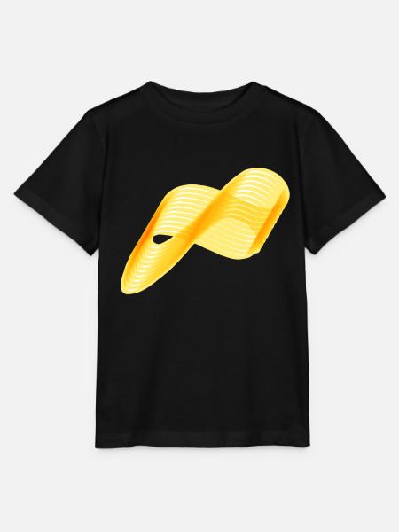 Unendlichkeit - Stanley/Stella Kinder T-Shirt MINI CREATOR  - Schwarz