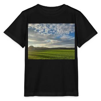 Zauberhafter Horizont - Stanley/Stella Kinder T-Shirt MINI CREATOR  - Schwarz - Vorne - Mikhail (115cm)