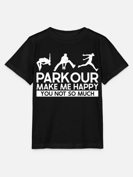 Parkour - Stanley/Stella Kinder T-Shirt MINI CREATOR - Schwarz