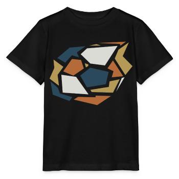 breaking Egg - Stanley/Stella Kinder T-Shirt MINI CREATOR  - Schwarz - Vorne - Mikhail (115cm)