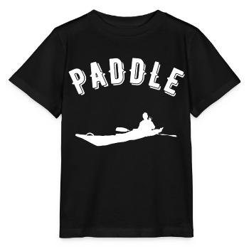 paddle - T-shirt bio MINI CREATOR Stanley/Stella Enfant - noir - Devant - Mikhail (115cm)