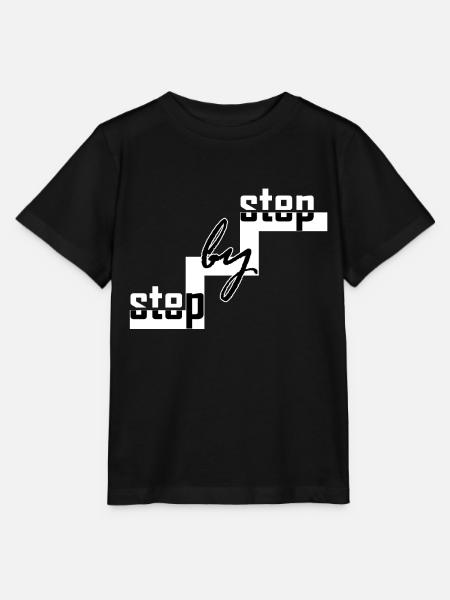 Step by step - Stanley/Stella Kinder T-Shirt MINI CREATOR - Schwarz
