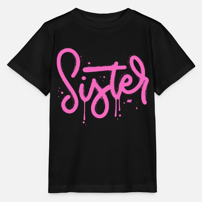 Sis - Stanley/Stella MINI CREATOR Kids’ T-Shirt - black