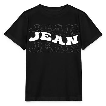 Funny Jean Groovy 4 Männer Frauen Cool Jean Tie Dye - Stanley/Stella Kinder T-Shirt MINI CREATOR  - Schwarz - Vorne - Mikhail (115cm)