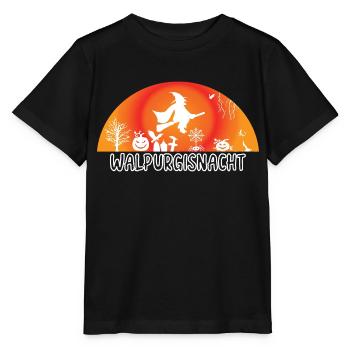 Walpurgisnacht I Hexentanz im Harz I Brocken - Stanley/Stella Kinder T-Shirt MINI CREATOR  - Schwarz - Vorne - Mikhail (115cm)