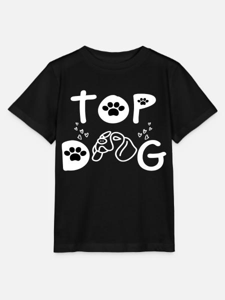 Top Dog - Stanley/Stella Kinder T-Shirt MINI CREATOR  - Schwarz
