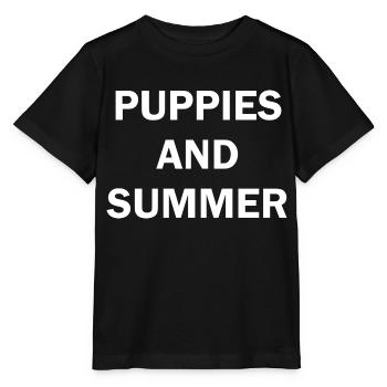 Dog Hund - Stanley/Stella Kinder T-Shirt MINI CREATOR  - Schwarz - Vorne - Mikhail (115cm)