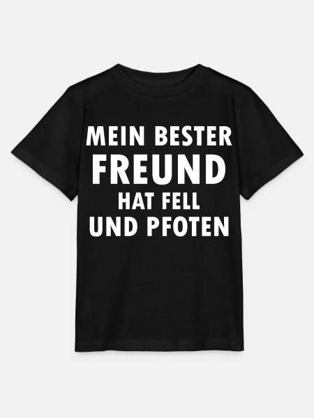 Dog Hund - Stanley/Stella Kinder T-Shirt MINI CREATOR - Schwarz