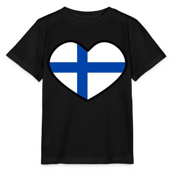 Finlande - T-shirt bio MINI CREATOR Stanley/Stella Enfant - noir - Devant - Mikhail (115cm)