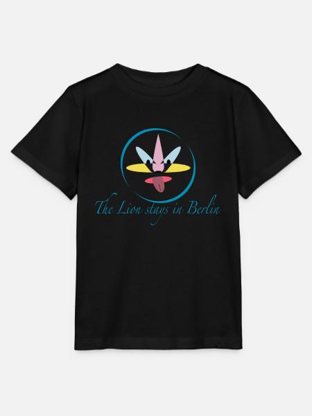 The Lion of Berlin - Stanley/Stella Kinder T-Shirt MINI CREATOR - Schwarz