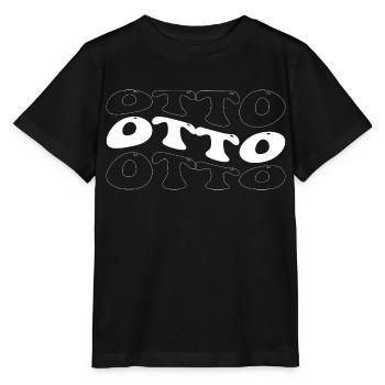 Lustig Otto Groovy 4 Männer Frauen Cool Otto Batikfarbe - Stanley/Stella Kinder T-Shirt MINI CREATOR  - Schwarz - Vorne - Mikhail (115cm)