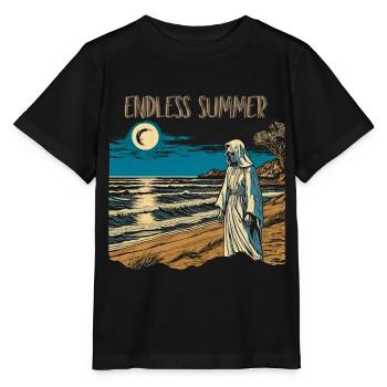Endloser Sommer - Stanley/Stella Kinder T-Shirt MINI CREATOR  - Schwarz - Vorne - Mikhail (115cm)