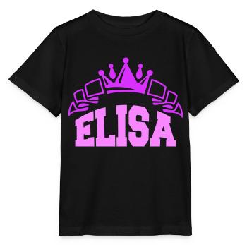 TEST ELISA - T-shirt bio MINI CREATOR Stanley/Stella Enfant - noir - Devant - Mikhail (115cm)