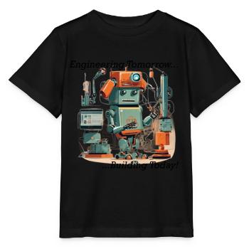 Cypher - T-shirt bio MINI CREATOR Stanley/Stella Enfant - noir - Devant - Mikhail (115cm)