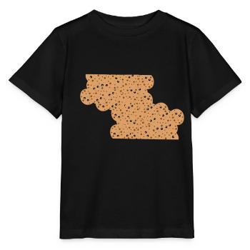 Lots of cookies in one form - Stanley/Stella MINI CREATOR Kids’ T-Shirt - black - Front - Mikhail (115cm)