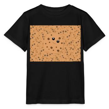 Beaucoup de biscuits - T-shirt bio MINI CREATOR Stanley/Stella Enfant - noir - Devant - Mikhail (115cm)