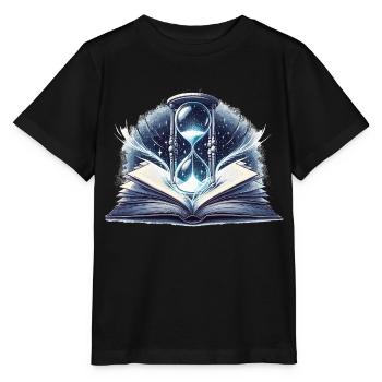 Lernen ist eine Reise, kein Schicksal. - Stanley/Stella Kinder T-Shirt MINI CREATOR  - Schwarz - Vorne - Mikhail (115cm)
