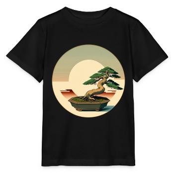 Elegant Bonsai - Stanley/Stella MINI CREATOR Kids’ T-Shirt - black - Front - Mikhail (115cm)