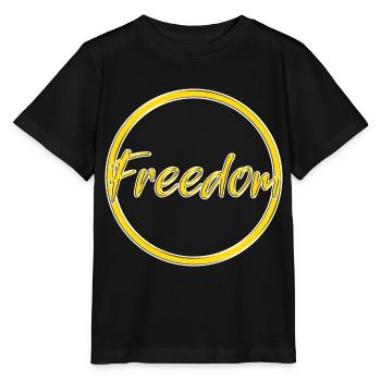 Liberté - T-shirt bio MINI CREATOR Stanley/Stella Enfant - noir - Devant - Mikhail (115cm)