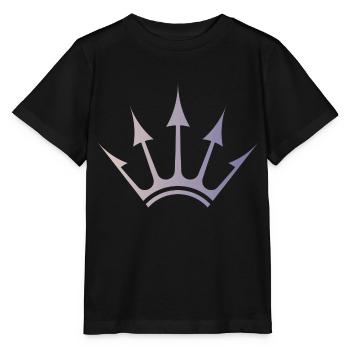 Logo à cinq branches - T-shirt bio MINI CREATOR Stanley/Stella Enfant - noir - Devant - Mikhail (115cm)
