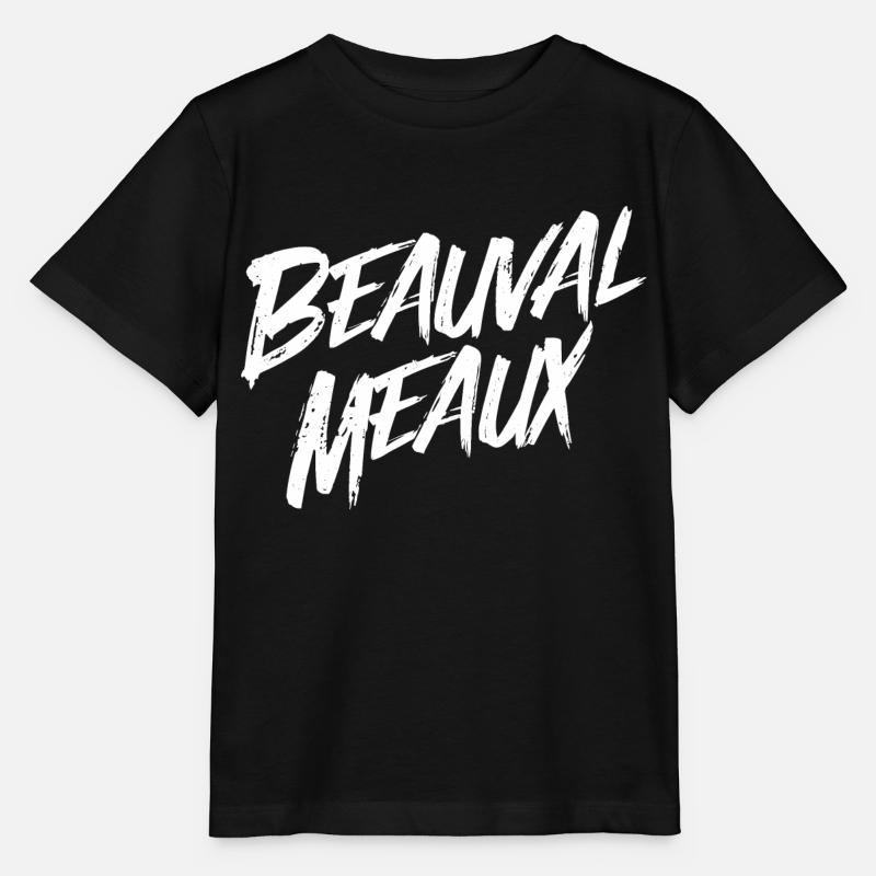 Beauval - Meaux - T-shirt bio MINI CREATOR Stanley/Stella Enfant - noir