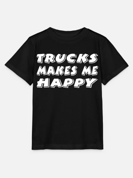 Truck - Stanley/Stella Kinder T-Shirt MINI CREATOR - Schwarz