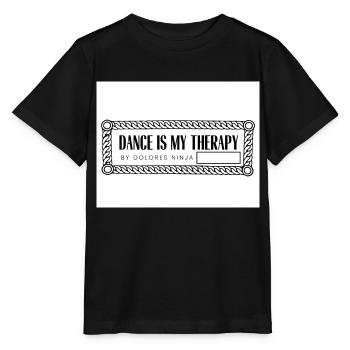 MES CHEMISES THERAPHY RECTANGULAIRES page 0003 - T-shirt bio MINI CREATOR Stanley/Stella Enfant - noir - Devant - Mikhail (115cm)
