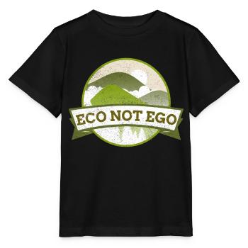 Öko statt Ego - Stanley/Stella Kinder T-Shirt MINI CREATOR  - Schwarz - Vorne - Mikhail (115cm)