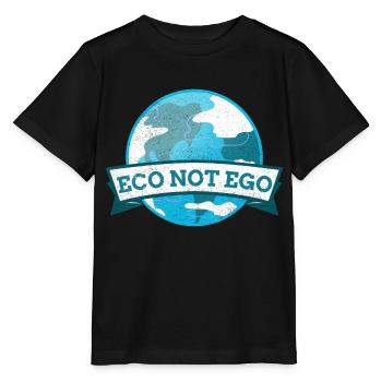 Öko statt Ego - Stanley/Stella Kinder T-Shirt MINI CREATOR  - Schwarz - Vorne - Mikhail (115cm)