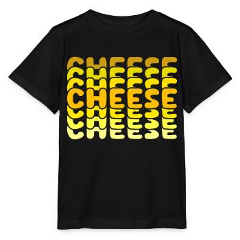 Käse Käse Käse! Alle Farben - Stanley/Stella Kinder T-Shirt MINI CREATOR  - Schwarz - Vorne - Mikhail (115cm)