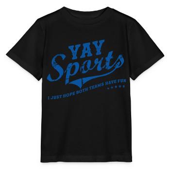 Yay Go Sports! Funny Sports - Stanley/Stella MINI CREATOR Kids’ T-Shirt - black - Front - Mikhail (115cm)