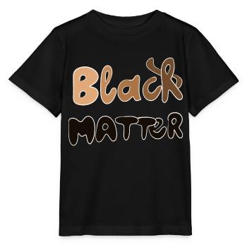 Black lives Matter - Stanley/Stella MINI CREATOR Kids’ T-Shirt - black - Front - Mikhail (115cm)
