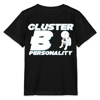 Groupe B - T-shirt bio MINI CREATOR Stanley/Stella Enfant - noir - Devant - Mikhail (115cm)