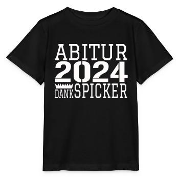 abitur ABITUR - Stanley/Stella Kinder T-Shirt MINI CREATOR  - Schwarz - Vorne - Mikhail (115cm)