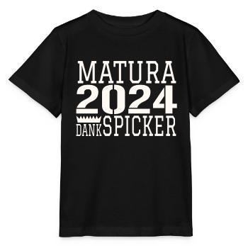 Matura Spicker Saying - Stanley/Stella MINI CREATOR Kids’ T-Shirt - black - Front - Mikhail (115cm)