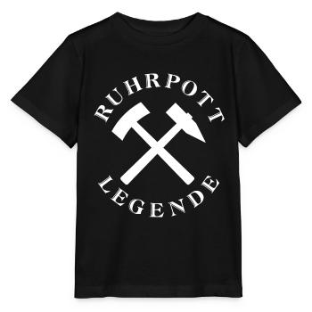 Ruhrpott Legend Pott Bergbau Kohle Legenden - T-shirt bio MINI CREATOR Stanley/Stella Enfant - noir - Devant - Mikhail (115cm)