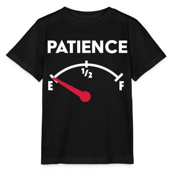 Patience - Stanley/Stella MINI CREATOR Kids’ T-Shirt - black - Front - Mikhail (115cm)