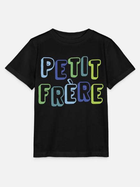 Kleiner Bruder, Geburt, Schwangerschaft - Stanley/Stella Kinder T-Shirt MINI CREATOR  - Schwarz