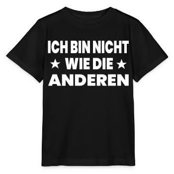 Party - Stanley/Stella Kinder T-Shirt MINI CREATOR  - Schwarz - Vorne - Mikhail (115cm)