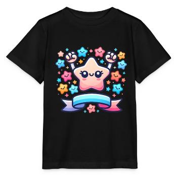 16 Jahre Awesome Star Celebration - Stanley/Stella Kinder T-Shirt MINI CREATOR  - Schwarz - Vorne - Mikhail (115cm)