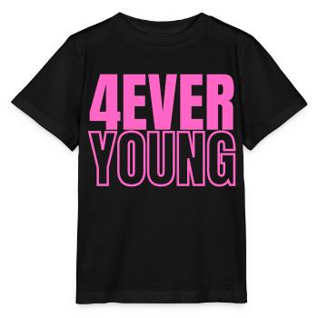 4EVERYOUNG in pink - Stanley/Stella Kinder T-Shirt MINI CREATOR  - Schwarz - Vorne - Mikhail (115cm)