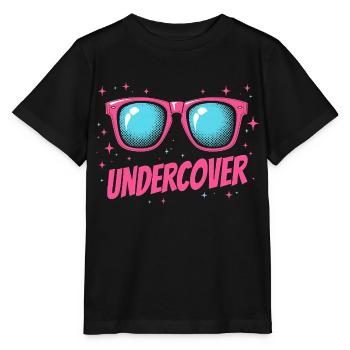 Discours d’infiltration - Costume drôle avec Sun Bril - T-shirt bio MINI CREATOR Stanley/Stella Enfant - noir - Devant - Mikhail (115cm)