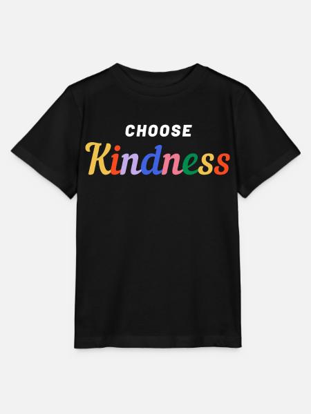 Choose Kindness-Pride - Stanley/Stella Kinder T-Shirt MINI CREATOR - Schwarz