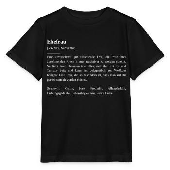 La femme Description d’une femme Meilleure femme - T-shirt bio MINI CREATOR Stanley/Stella Enfant - noir - Devant - Mikhail (115cm)