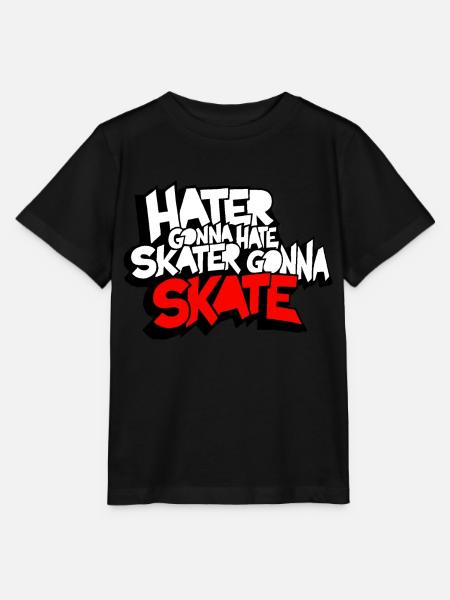 Skate - Stanley/Stella Kinder T-Shirt MINI CREATOR - Schwarz