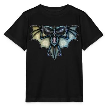 Chauve-souris - T-shirt bio MINI CREATOR Stanley/Stella Enfant - noir - Devant - Mikhail (115cm)