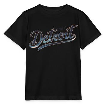 BIENVENUE À DÉTROIT - T-shirt bio MINI CREATOR Stanley/Stella Enfant - noir - Devant - Mikhail (115cm)