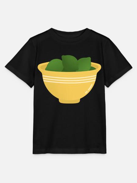 Limetten-Bowl - Stanley/Stella Kinder T-Shirt MINI CREATOR - Schwarz