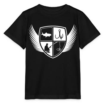 Fishing Fishing Fishing Hooks - Stanley/Stella MINI CREATOR Kids’ T-Shirt - black - Front - Mikhail (115cm)